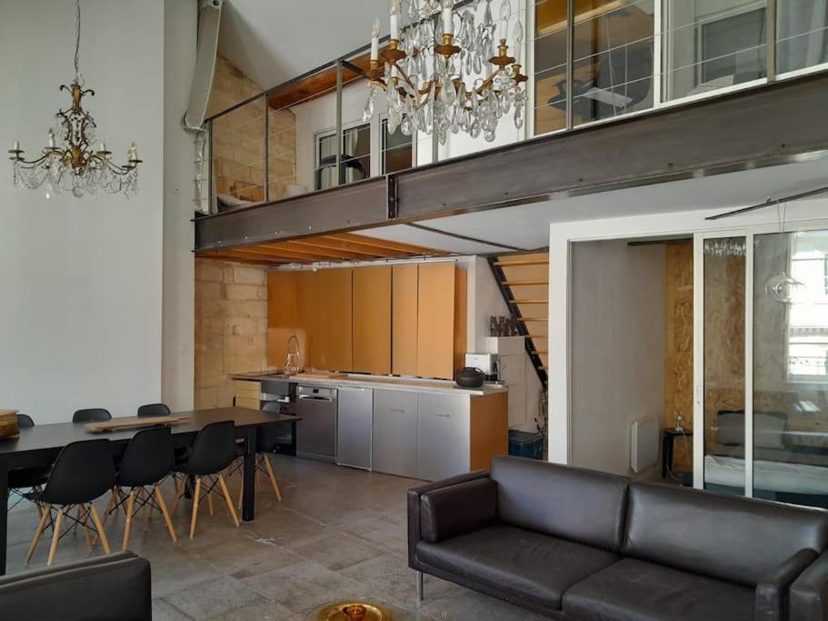 Ferienwohnung Loft Coeur Historique Montpellier Exterior foto